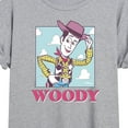 thumbnail image 3 of Toy Story 4 - Sunny Side Up Woody - Juniors Ideal Flowy Muscle T-Shirt, 3 of 5