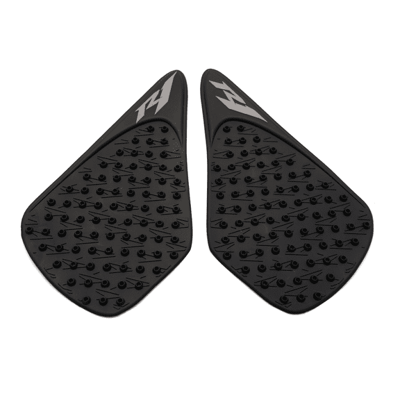 Black Gas Fuel tank Side pads Protector Knee Grip Traction Compatible with Yamaha YZF R1 2007 2008 YZF-R1