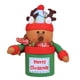 thumbnail image 1 of Bearachild Bolsa de regalo, soporte para regalo, tarro de caramelo, forro polar multiusos, colgante de Navidad, accesorios para festivales, saco de Kits de decoración para fiestas Forma de ciervo Bearachild HA069770-01, 1 of 1