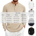 thumbnail image 2 of MiYuan Mens Quarter Zip Shirts Casual Winter Fall Knit Textured Long Sleeve Shirt Beach Vacation Stretchy Golf Shirts, 2 of 7