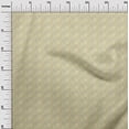 thumbnail image 3 of oneOone Georgette Viscose Light Yellow Fabric Floral Craft Projects Decor Fabric Printed By The Yard 42 Inch Wide, 3 of 4