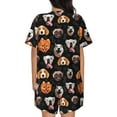 thumbnail image 6 of Rateoe Different Breeds Of Dogs Pattern Women's Short-Sleeved Pajama Set - 2 Piece Soft and Lightweight Sleepwear Set-XX-Large, 6 of 7