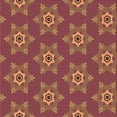 thumbnail image 1 of Ahgly Company Machine Washable Indoor Square Transitional Orange Area Rugs, 4' Square, 1 of 7