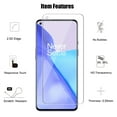 thumbnail image 6 of UZWZW (4 Pack) Tempered Glass HD Clear Screen Protector for OnePlus 8T / 8T Plus / OnePlus 9 5G, 6 of 6