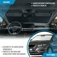 thumbnail image 6 of CLIM ART Windshield Sun Shade for Nissan Rogue Sport 2017-2022 SUV, Custom-Fit Foldable Car Sunshade, Vehicle Sun Protector, Front Auto Windshield Cover, Car accessories - WS7003, 6 of 8