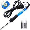 thumbnail image 1 of Adjustable Temperature Electric Soldering Iron Welding Solder Rework Station Heat Pencil Tips Repair Tool, 1 of 7