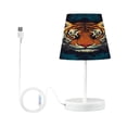 thumbnail image 7 of Table Lamp Small 5.9x10.8 Inches Table Lamps Night Light Tools & Home Improvement Bedroom Lamp Guest Room Lamp Study Lamp Office Lamp Jungle Color Tiger Pattern, 7 of 7