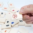 thumbnail image 3 of Rummikub Classic Game – Tile Number Strategy Game for Adults & Family, Israeli Mahjong Board Game Set (Home Mahjong Board Game 8811), 3 of 7