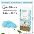 thumbnail image 6 of SCENTORINI Scented Wax Melts Long Lasting Strong Assorted Scent, Summer Soy Wax Cubes for Warmer, 2.5 oz(4 Pack), 6 of 8