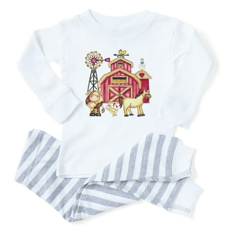 

CafePress - Farm Animals - Toddler Long Sleeve Pajama set