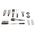 thumbnail image 4 of Griddle Accessories Tool Kit, Complete 12 Pieces Stainless Steel BBQ Set for Outdoor Cooking, Multi-functional Grill Utensils Ideal for Camping, 4 of 5