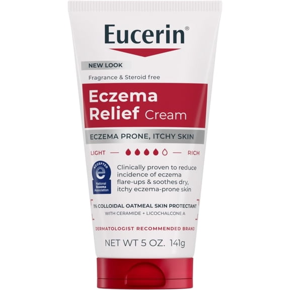 Eucerin Eczema Relief, Body Creme, 5 Ounce