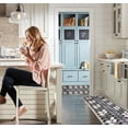thumbnail image 2 of Gloria - Non slip Rubber Backing Kitchen Mat for floor Non Skid Washable Rugs for Entryway Hallway Carpet (22" x 120"), 2 of 10
