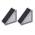 thumbnail image 1 of Paquete de 2 lámparas de paso solares antirrobo para terraza de jardín (luz blanca) Tmvgtek Iluminación del hogar multifuncional, 1 of 2
