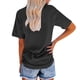 thumbnail image 4 of Blusa de Manga Corta Cuello Redondo Impreso Señoras Casual Top, Blusa Ligera de Poliéster para el Trabajo, la Fiesta Y Toda la Temporada de Uso Diario, 4 of 4