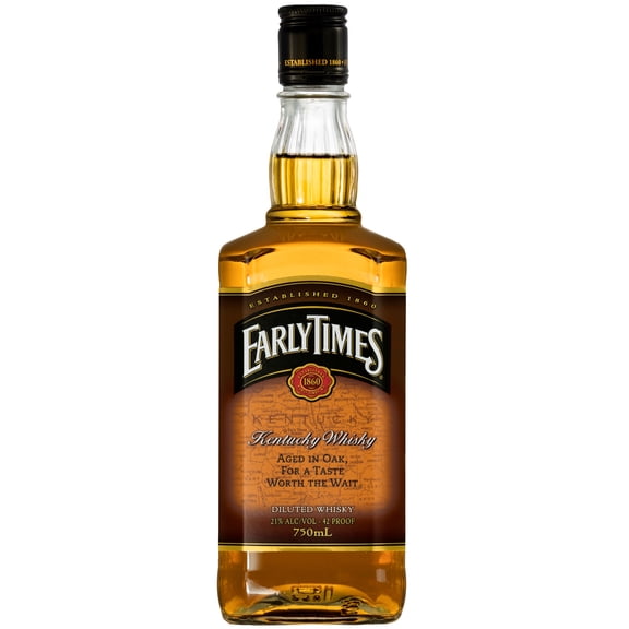 Early Times Kentucky Whisky, 750ml 42 Proof