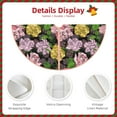thumbnail image 4 of Daiia Colorful Roses Drawing Merry Christmas Tree Skirt , Xmas Large Lace-up Tree Skirt, Santa Snowflakes Rustic Home Decorations New Year Party Farmhouse Decor-30", 4 of 7