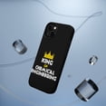 thumbnail image 5 of DistinctInk MagSafe Tough Case for Apple iPhone 15 (6.1" Screen) - King of Chemical Engineering - Tempered Glass Back, 5 of 6