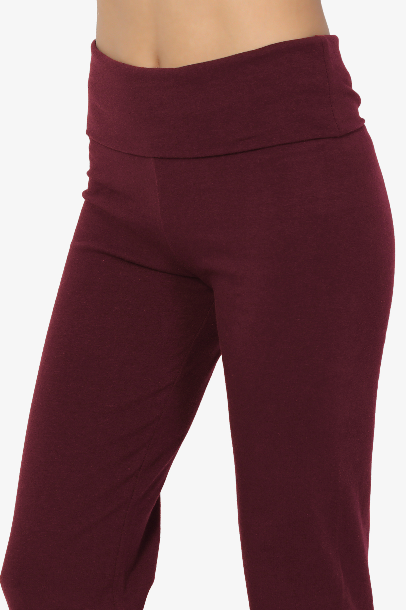 TheMogan Junior's Foldover Waist Comfy 