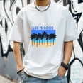 thumbnail image 3 of Men's Short Sleeve Graphic T shirt Collection Summer New Fashion Trend Sports Shirt, 3 of 5