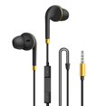thumbnail image 1 of Wired Headphones Bass In-ear Sport Music Gaming Headset Earbuds for iPhone Oppo Xiaomi Vivo Universal Black, 1 of 5