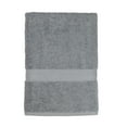 thumbnail image 2 of (6 pack) Mainstays Basic Bath Towel, Soft 100%  Cotton and Highly Absorbent Bath Towel, Grey, 2 of 8