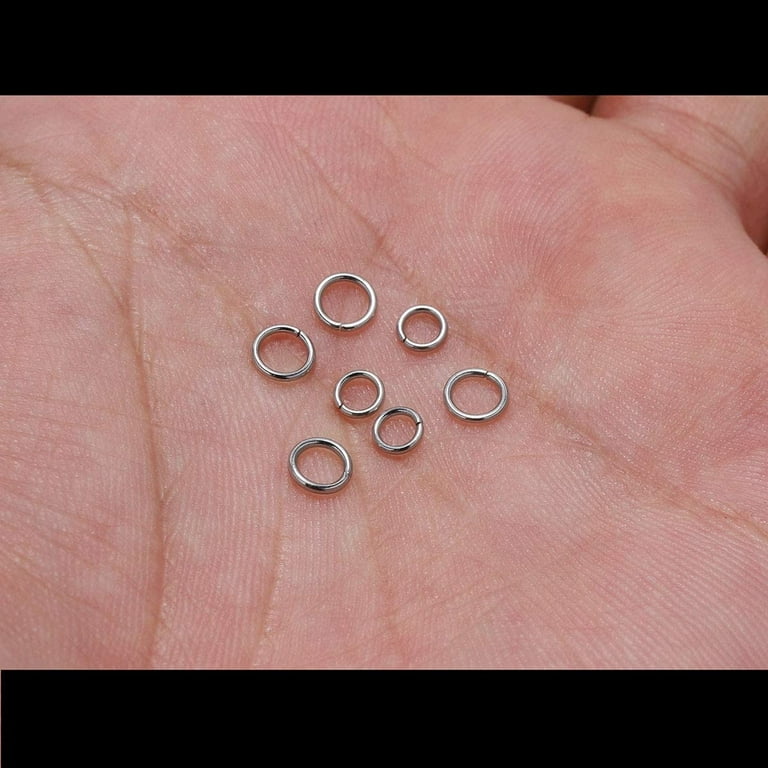 563pcs/Set 5-14mm Open Jump Rings Connectors Split Ring DIY