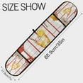 thumbnail image 3 of Yayeee Double Oven Mitt Kitchen Heat Resistant Baking 35" x7" Quilted Glove, Beach Crab, 3 of 6