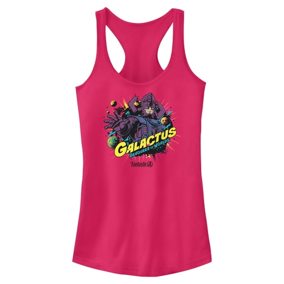 Juniors The Fantastic Four: First Steps Galactus Devourer of Worlds Racerback Tank