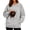 Light Gray-A003, variant on Kangaroo Pouch Hoodie Comfy Kangaroo Pouch Sweatshirts Large Pocket Pullover Shirt Front Carry Pouch Cat Dogpouch Pullover with Large Pocket