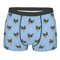 thumbnail image 4 of Goofa Corgi Dog Printed Men's Boxer Briefs Underwear, Moisture-Wicking Underwear, Trunk,Soft and Breathable Cotton Underwear-Large, 4 of 9