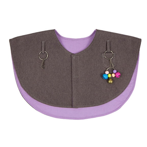 Parrot Training Shoulder Cape Bird Poop Protector Reusable Washable Cloth Pet for Birds Veterinarians Pet Owners