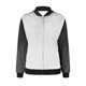 thumbnail image 4 of Chaquetas y abrigos casuales sin capucha de manga larga para mujer Sudadera holgada de manga larga con cremallera Chaqueta informal de béisbol de punto grueso Chaqueta de poliéster para mujer, 4 of 5