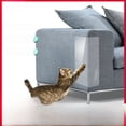 thumbnail image 1 of Adhesivo protector para sofá antiarañazos de gato, PVC transparente, esmerilado, movible, antiarañazos, para muebles, sofá, adhesivo protector antiarañazos de gato, 1 of 5