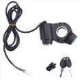 thumbnail image 2 of Scooter EléCtrico Cerradura de Encendido Llave Cilindro Interruptor Arranque Accesorios Repuesto para, 2 of 5