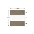 thumbnail image 2 of COVERS&ALL Outdoor Clear Panel Curtain, 12 Oz Tarp Max Waterproof & UV Resistant with Rustproof Grommets, Ideal for Outdoors/Indoors (9' H x 8' W feet, Beige), 2 of 6
