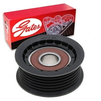 Gates DriveAlign Drive Belt Idler Pulley compatible with Chrysler 200 3.6L V6 2011-2014