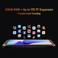 thumbnail image 4 of Blackview BV6200 Pro Rugged Phone Android 13 6.56'', 6GB 128GB Smartphone 13000mAh-Black/Green/Orange, 4 of 6