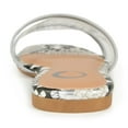 thumbnail image 3 of Journee Womens Ramira Slide Flat Sandals, 3 of 8