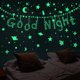 thumbnail image 4 of Pegatinas Que Brillan En La Oscuridad/Luna Tierra Estrellas Pegatina Luminosa/Puntos De Pared Decoración/Adhesivo Brillantes De Techo/PVC Para Habitación De Niños, 4 of 4