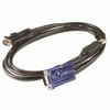 APC KVM USB Cable - HD-15 Male - HD-15 Male - 6ft