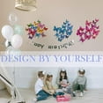 thumbnail image 3 of Butterfly Wall Decor 24/48 PCS, 3D Butterflies Stickers for Party Decorations with Magnets, 3 of 7