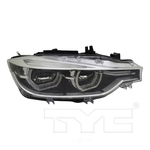 LED Headlight Lamp w/Adaptive Right Passenger for 16-18 BMW 3 Series Sedan Fits 2018 BMW 330e