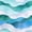 Teal Watercolor, variant on jejeloiu Blue Brown Wave Stripes Full Size Comforter Sets Kids,Modern Geometric Print Bedding Sets,Reversible,3 Pieces