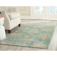 thumbnail image 5 of SAFAVIEH Soho Geoff Geometric Wool Area Rug, Turquoise, 7'6" x 9'6", 5 of 5
