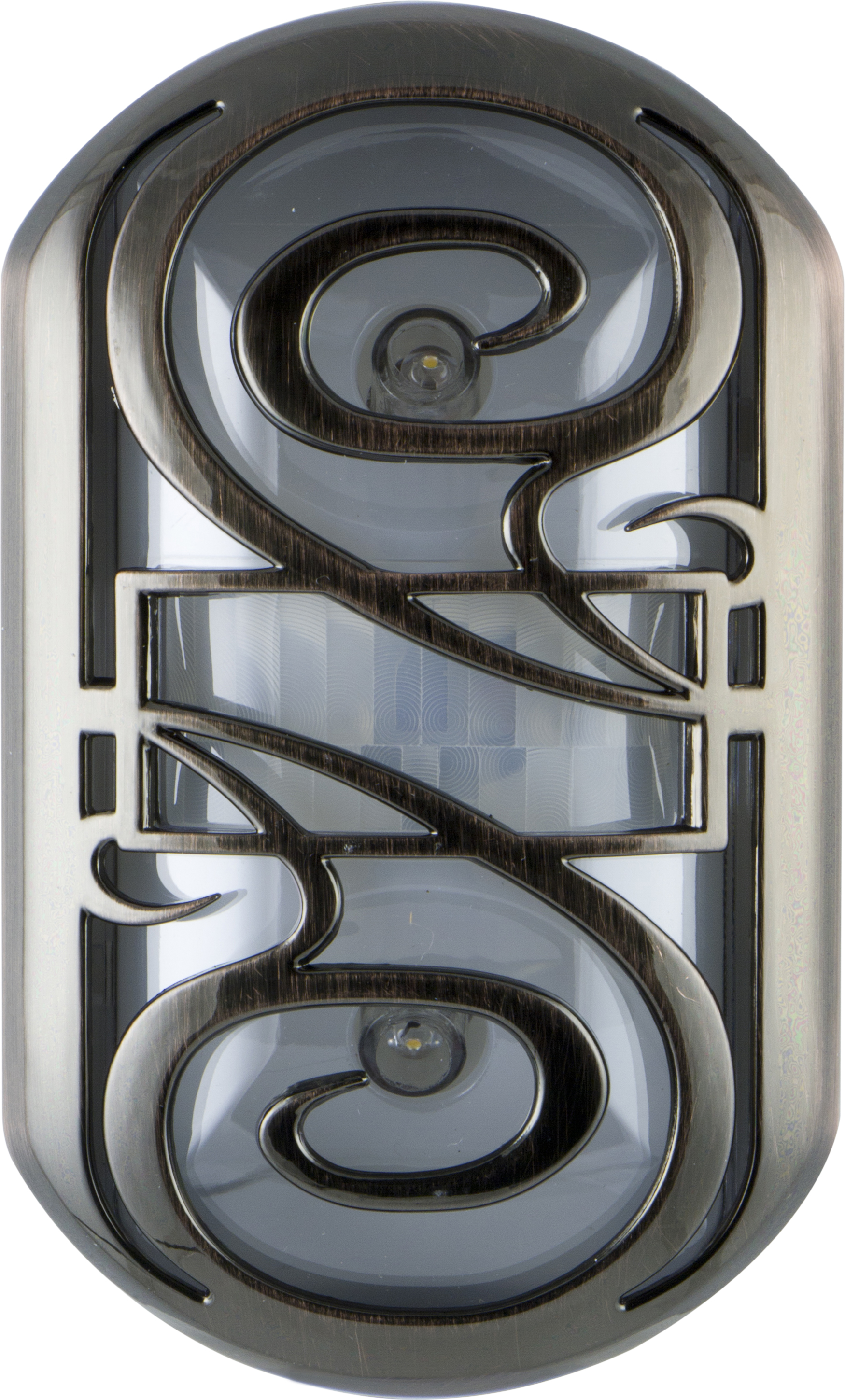 GE Motion-Activated LED CoverLite Plug-In Night Light, Swirl Design, Oil Rubbed Bronze,... by Jasco Products Company, LLC