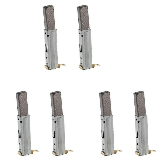 6 Pcs Universal Vacuum Cleaner Motor Carbon Brush for Baiyun Industrial Vacuum Cleaner Accessories