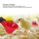 thumbnail image 1 of Tazón De Agua De Aves De Corral, Bebedor De Pollo Confiable, Para La Granja, 1 of 7
