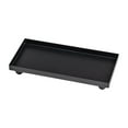 thumbnail image 1 of Bandeja para tocador de baño, bandeja para llaves, rectangular, para pulseras, collares, anillos, joyas, para vitrina, mesita de noche de hotel, negro, 1 of 9