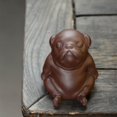 thumbnail image 4 of 1 pieza estatuas de perros arena púrpura té mascota lindas figuritas de animales té mascota oficina decoración del hogar Accesorios adornos de cerámica para el hogar, 4 of 5